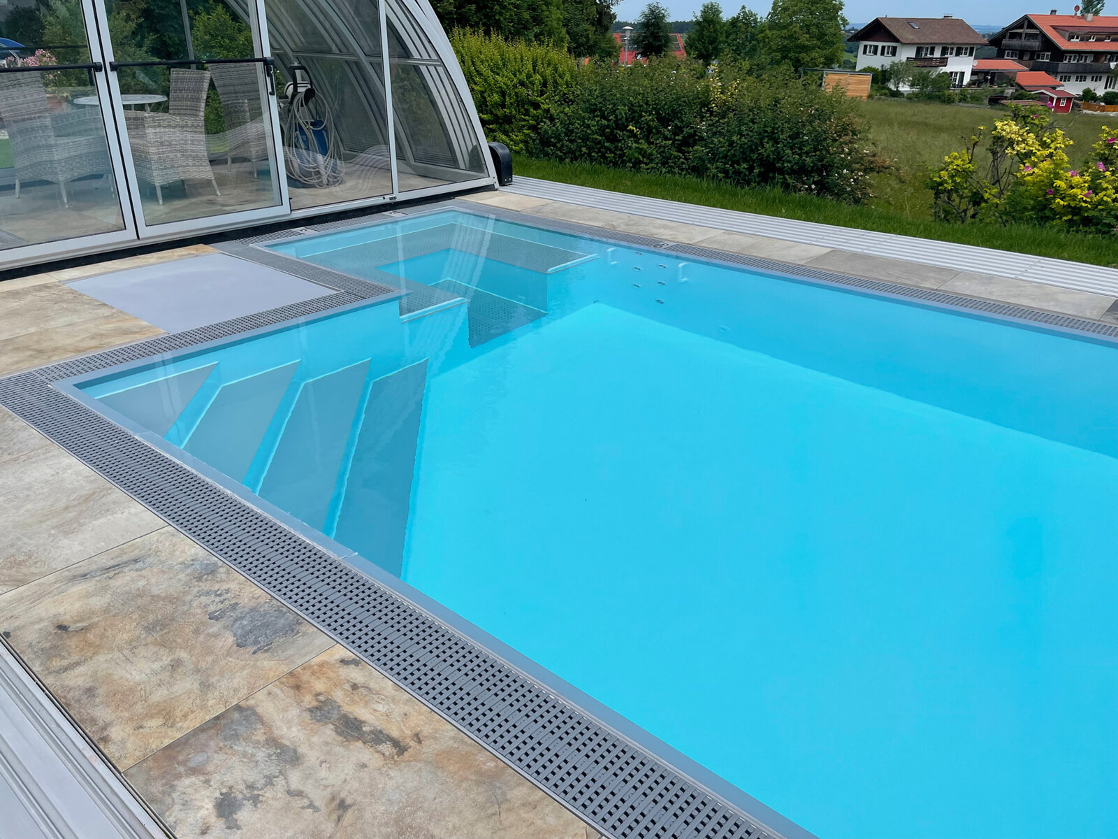 Überlaufpools aus Polypropylen von Fredl’s Pool-Oase