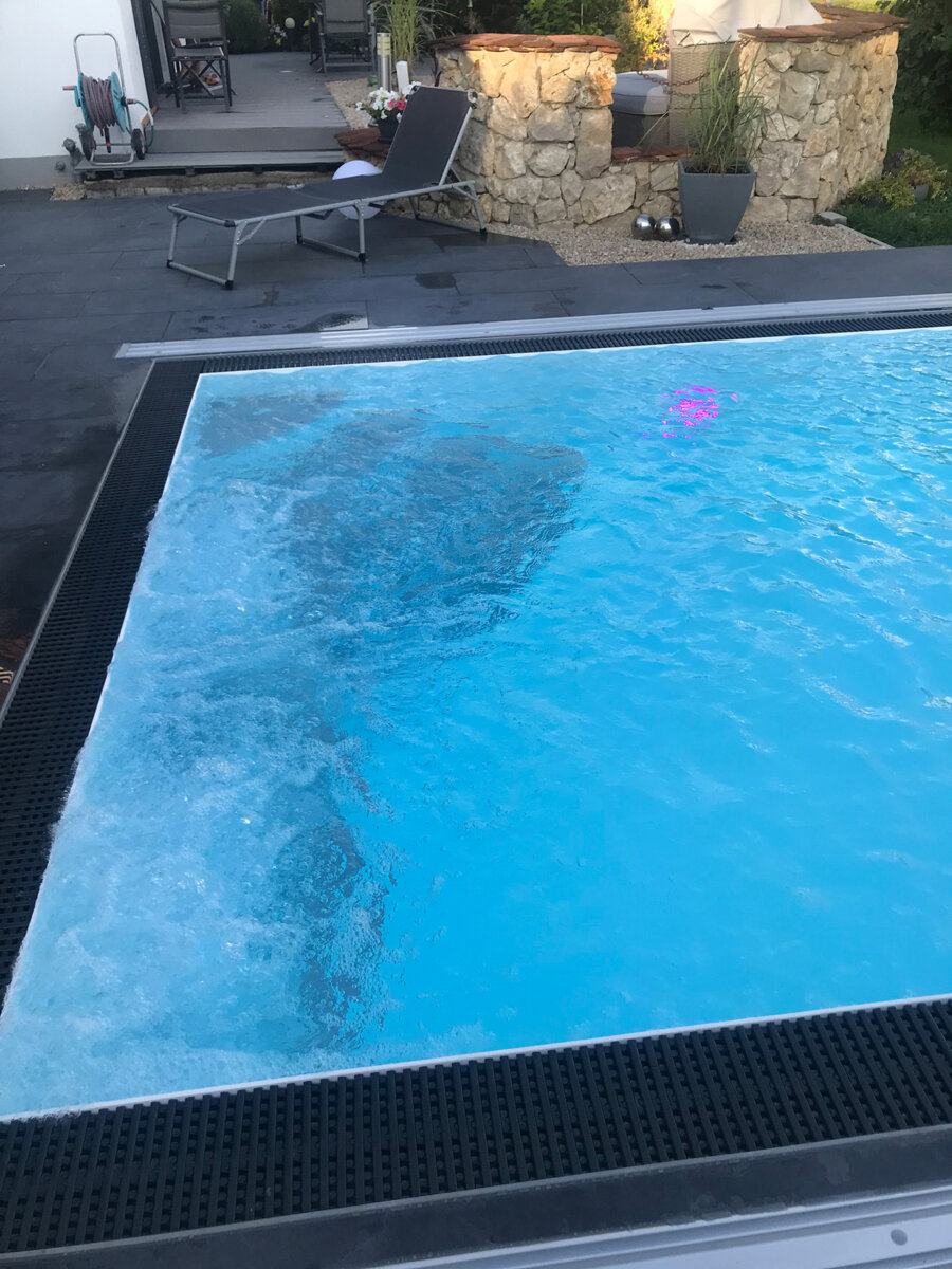 Überlaufpools aus Polypropylen von Fredl’s Pool-Oase