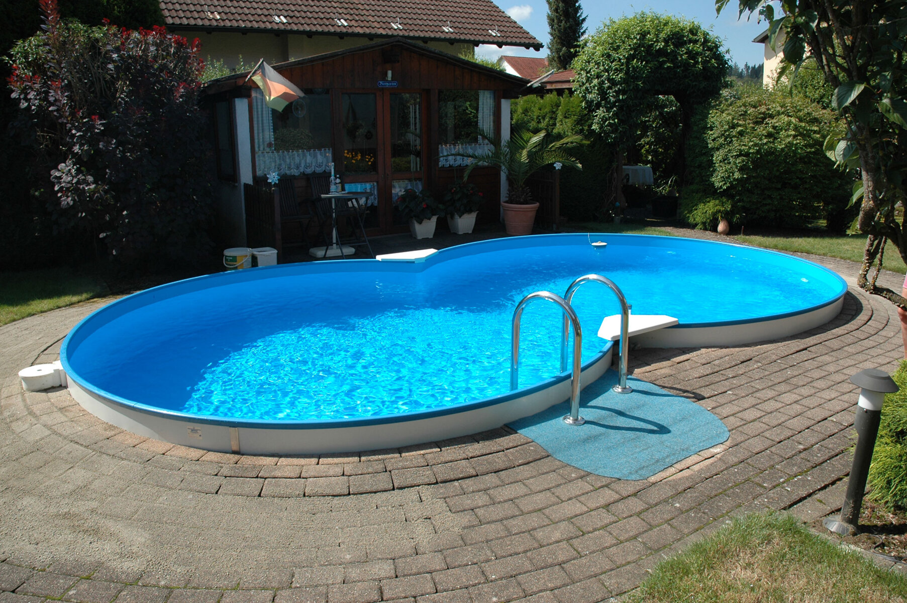 Stahl-Alu-Pools von Fredl’s Pool-Oase